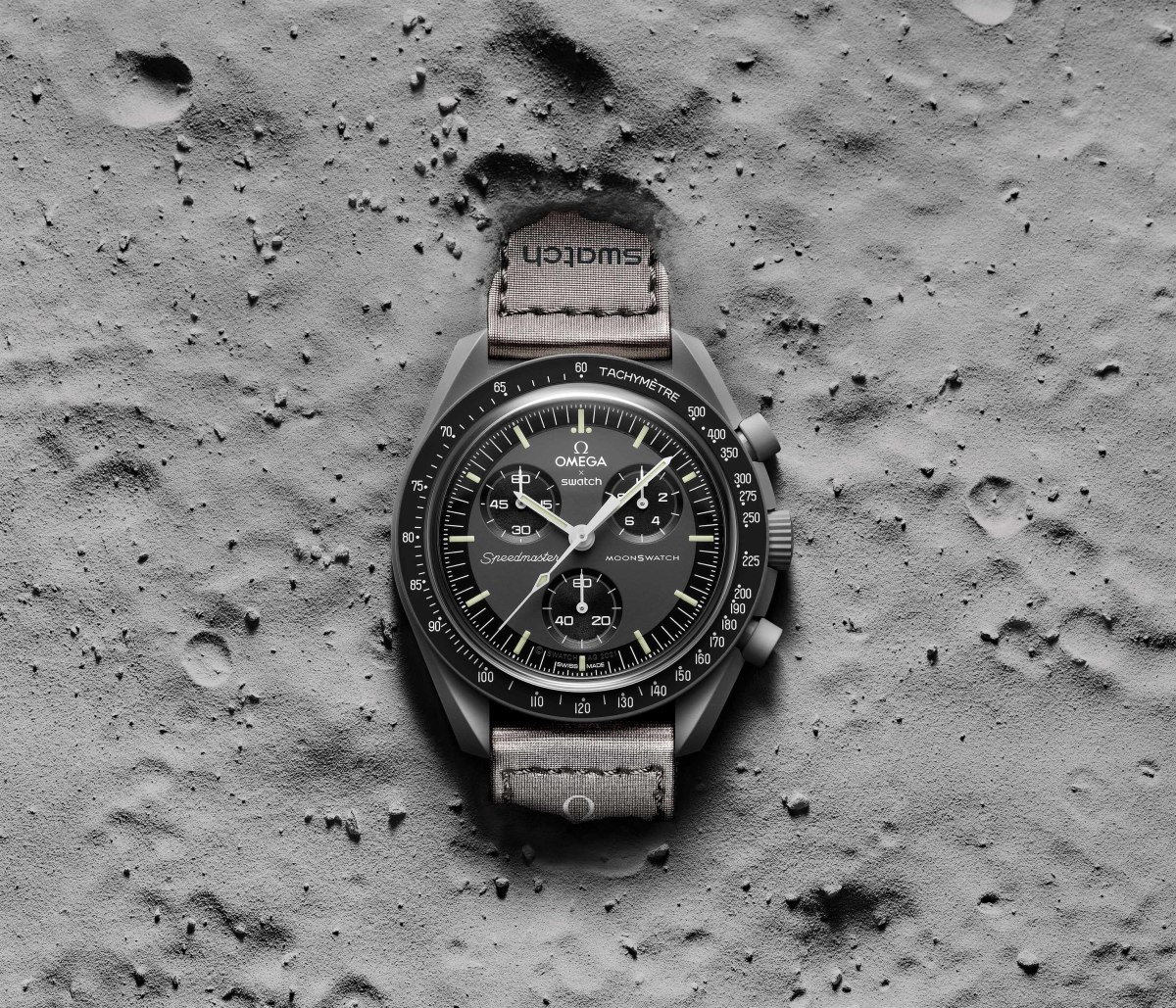 The MoonSwatch is now available in the majority of Swatch stores across