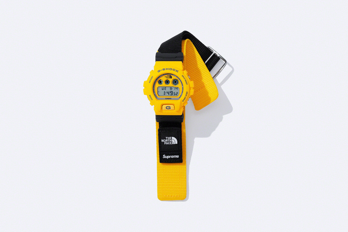 Supreme and the North Face preview their special edition G-Shock