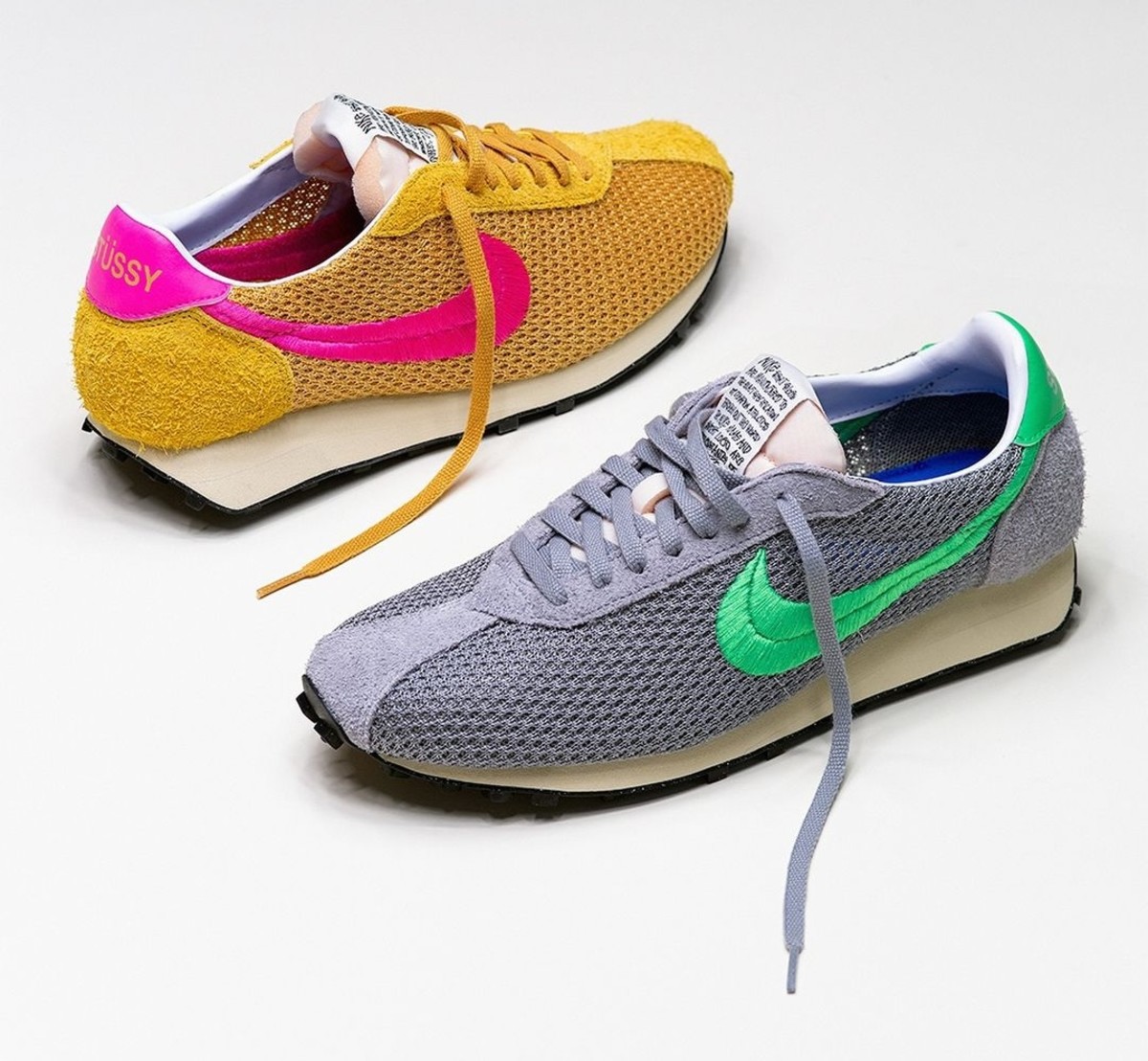 Stussy x Nike LD-1000 Particle Grey Green Spark FQ5369-002